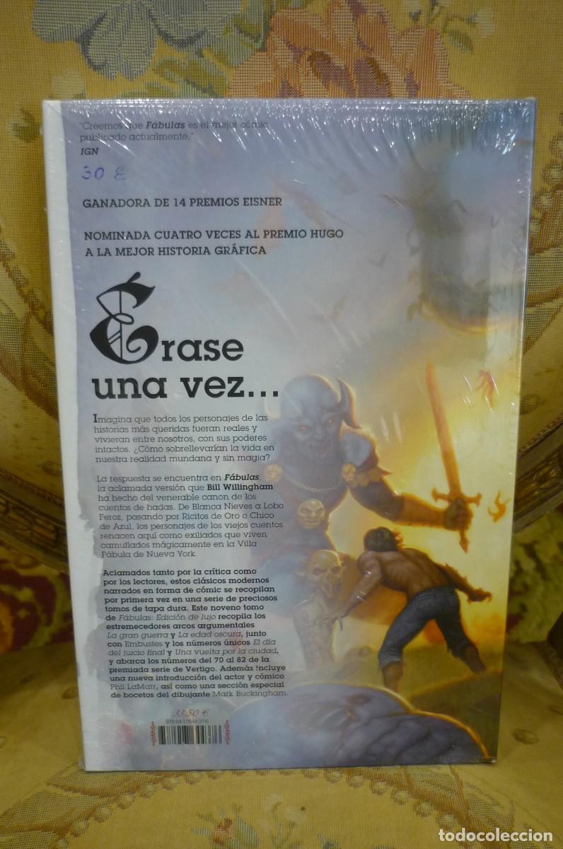 C&oacute;mics: F&Aacute;BULAS N&ordm; 9, DE BILL WILLINGHAM. EDICI&Oacute;N LUJO. DC V&Eacute;RTIGO. ECC EDICIONES. PRECINTADO. - Foto 4
