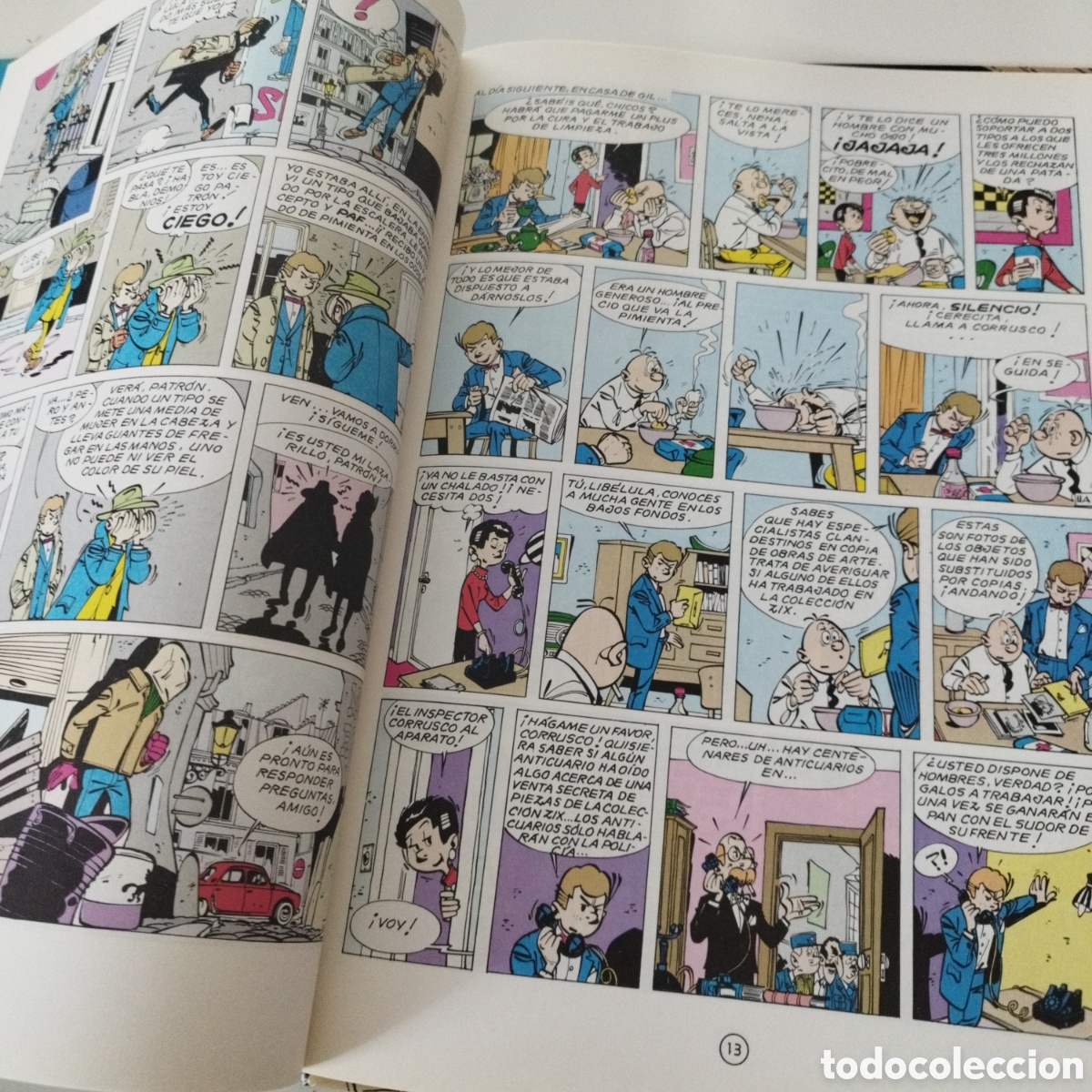 C&oacute;mics: GIL PUPILA / EL PASO DEL AHOGADO / 1 EDICION / ED. CASALS - Foto 2