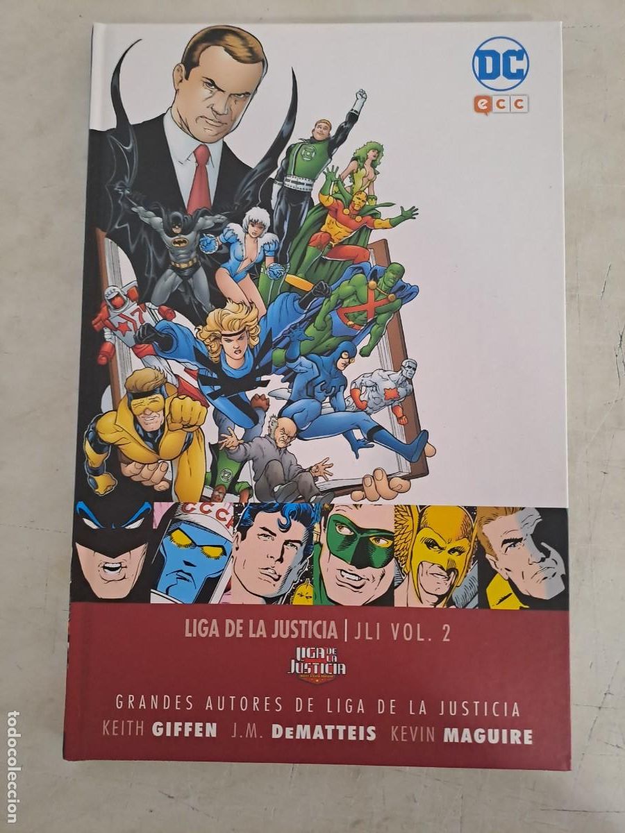 C&oacute;mics: Liga de la justicia JLI, dos tomos ECC en perfecto estado - Foto 2