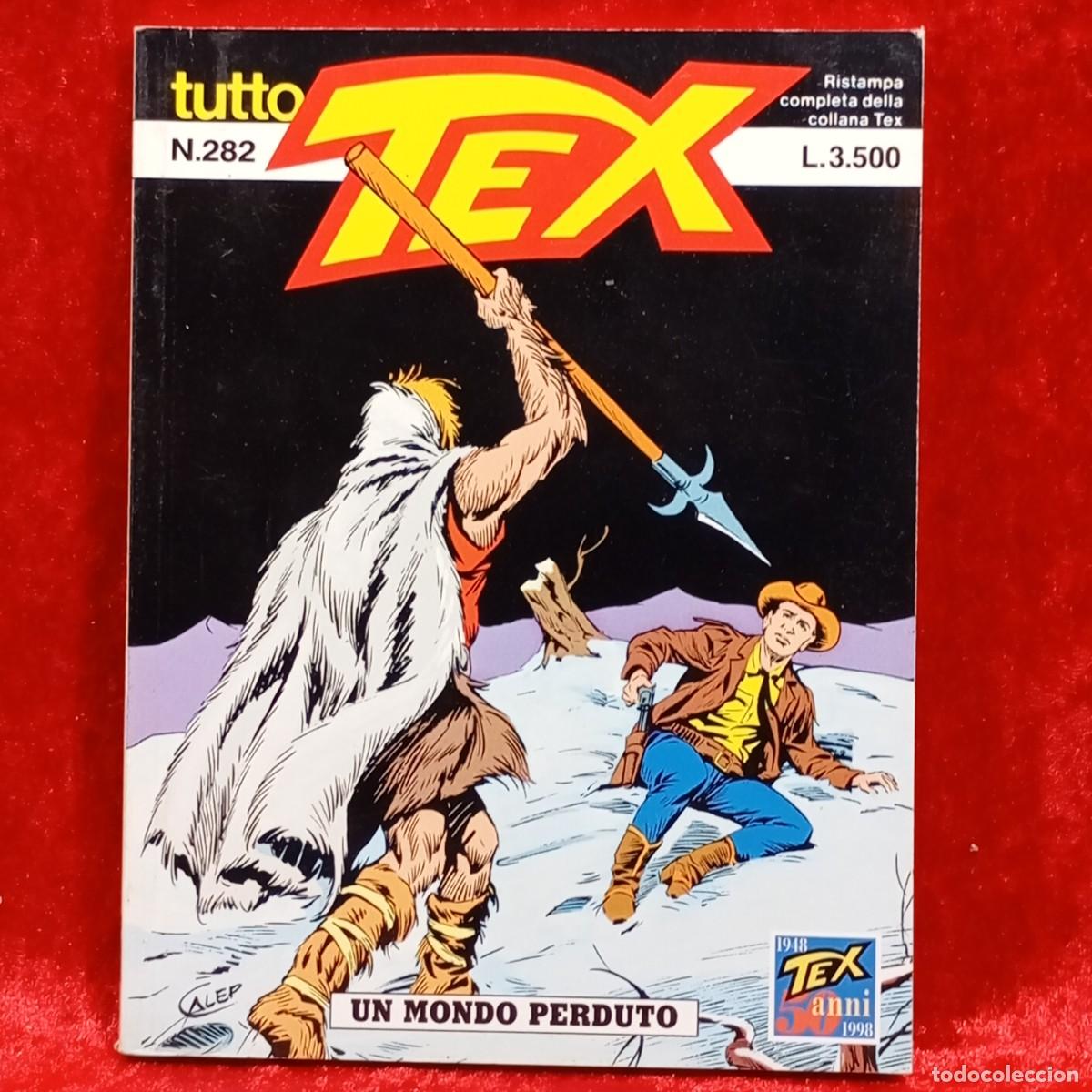 C&oacute;mics: UN MUNDO PERDUTO - TEX - N. 282 - SERGIO BONELLI EDITORE - 1998 / 69 - Foto 1