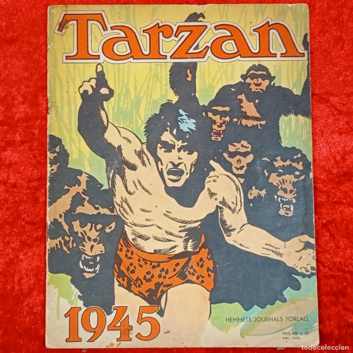 C&oacute;mics: TARZAN - 1945 - HEMMETS JOURNALS FORLAG - AKERLUND & RAUSING LUND / 82 - Foto 1