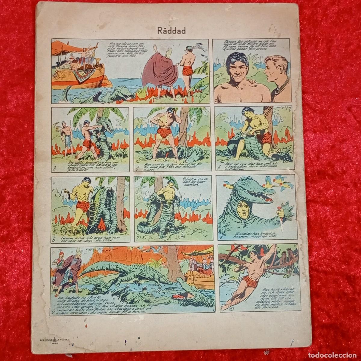 C&oacute;mics: TARZAN - 1945 - HEMMETS JOURNALS FORLAG - AKERLUND & RAUSING LUND / 82 - Foto 2