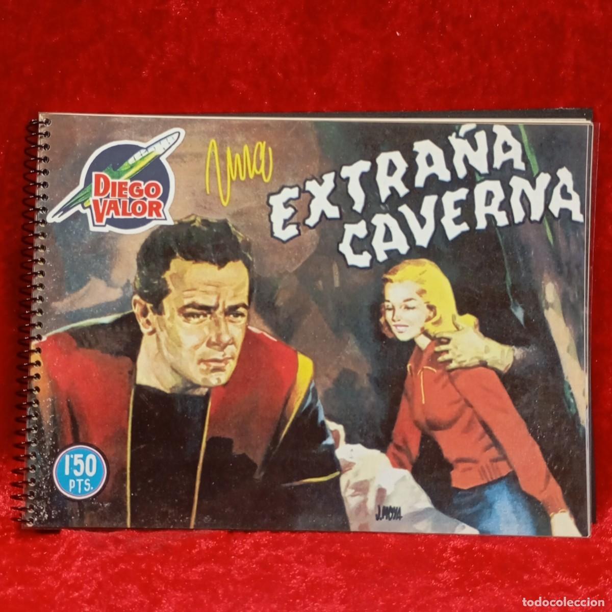 C&oacute;mics: EXTRA&Ntilde;A CAVERNA - DIEGO VALOR - EDICOLOR - 1957 / 90 - Foto 1