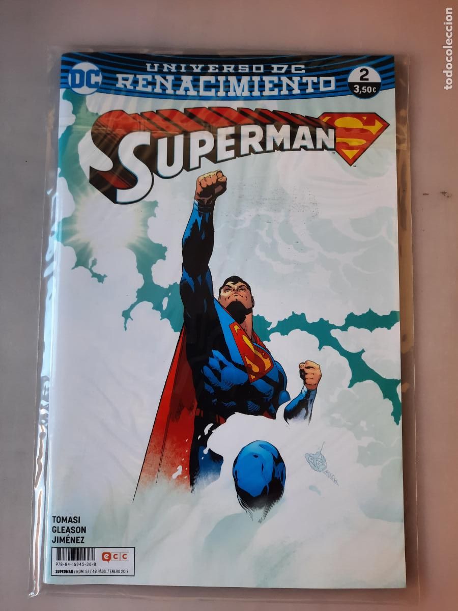 C&oacute;mics: SUPERMAN: RENACIMIENTO N&ordm; 1 AL 7, 9 Y 10 - ED. ECC - Foto 3