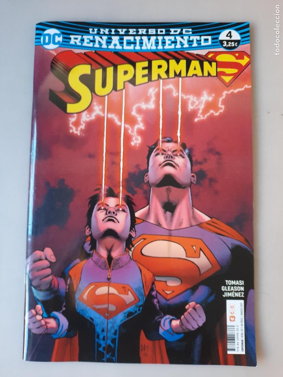 C&oacute;mics: SUPERMAN: RENACIMIENTO N&ordm; 1 AL 7, 9 Y 10 - ED. ECC - Foto 5