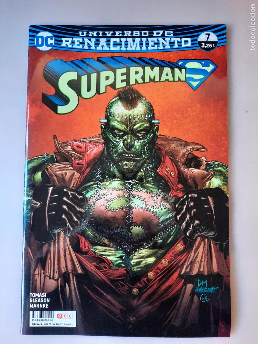 C&oacute;mics: SUPERMAN: RENACIMIENTO N&ordm; 1 AL 7, 9 Y 10 - ED. ECC - Foto 8