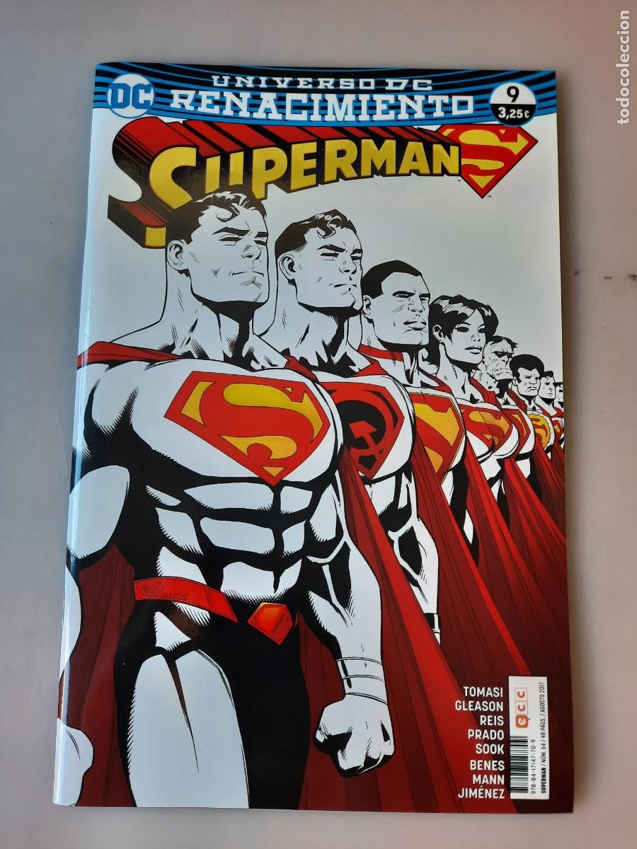 C&oacute;mics: SUPERMAN: RENACIMIENTO N&ordm; 1 AL 7, 9 Y 10 - ED. ECC - Foto 9