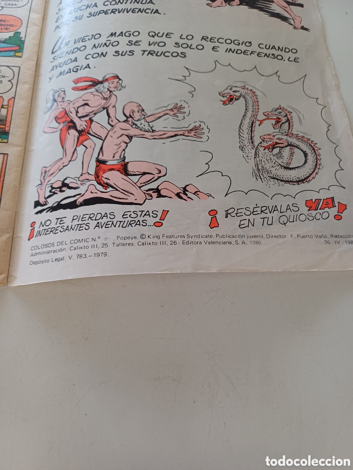 C&oacute;mics: Colosos del Comic Popeye 1980 - Foto 3