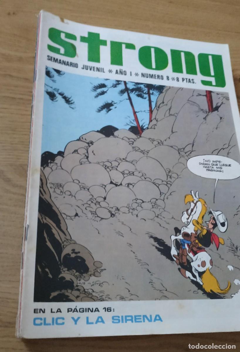 C&oacute;mics: LOTE STRONG ARGOS 48 N&Uacute;MEROS+12 INCOMPLETOS+2 EXTRAS - Foto 6