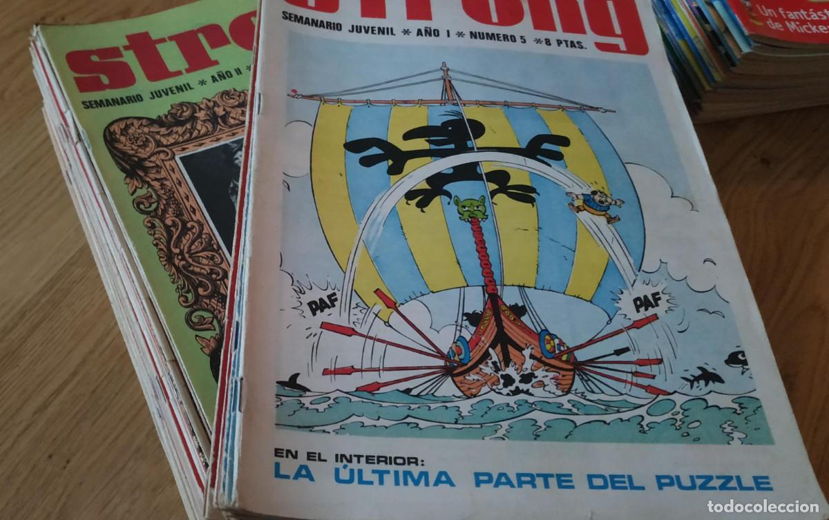C&oacute;mics: LOTE STRONG ARGOS 48 N&Uacute;MEROS+12 INCOMPLETOS+2 EXTRAS - Foto 7