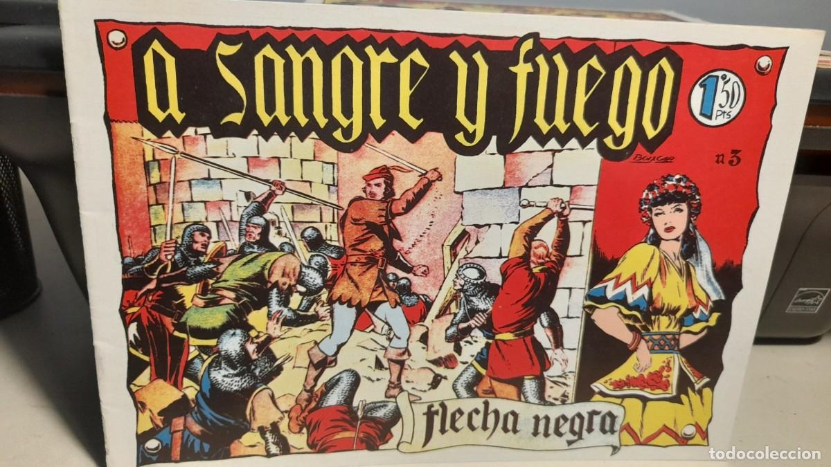 C&oacute;mics: COMIC FLECHA NEGRA : A SANGRE O FUEGO - Foto 1