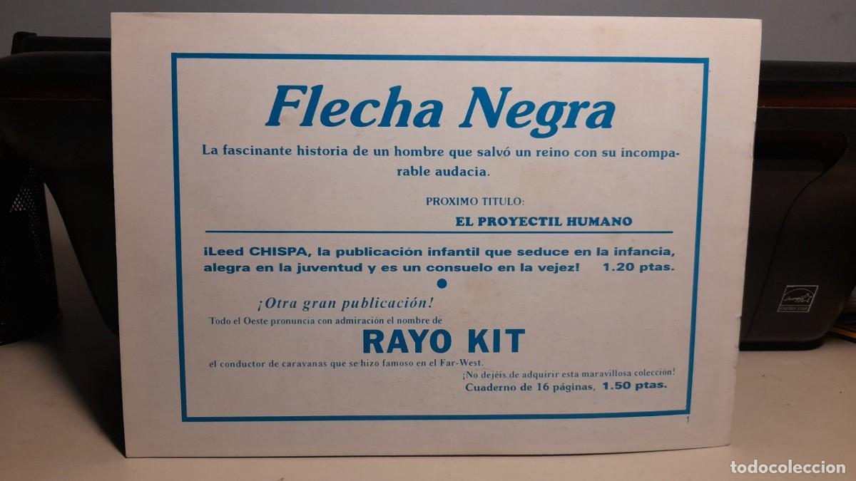 C&oacute;mics: COMIC FLECHA NEGRA ( POSIBLEMENTE SEA EL NUMERO 1 DE LA COLECCION) - Foto 2