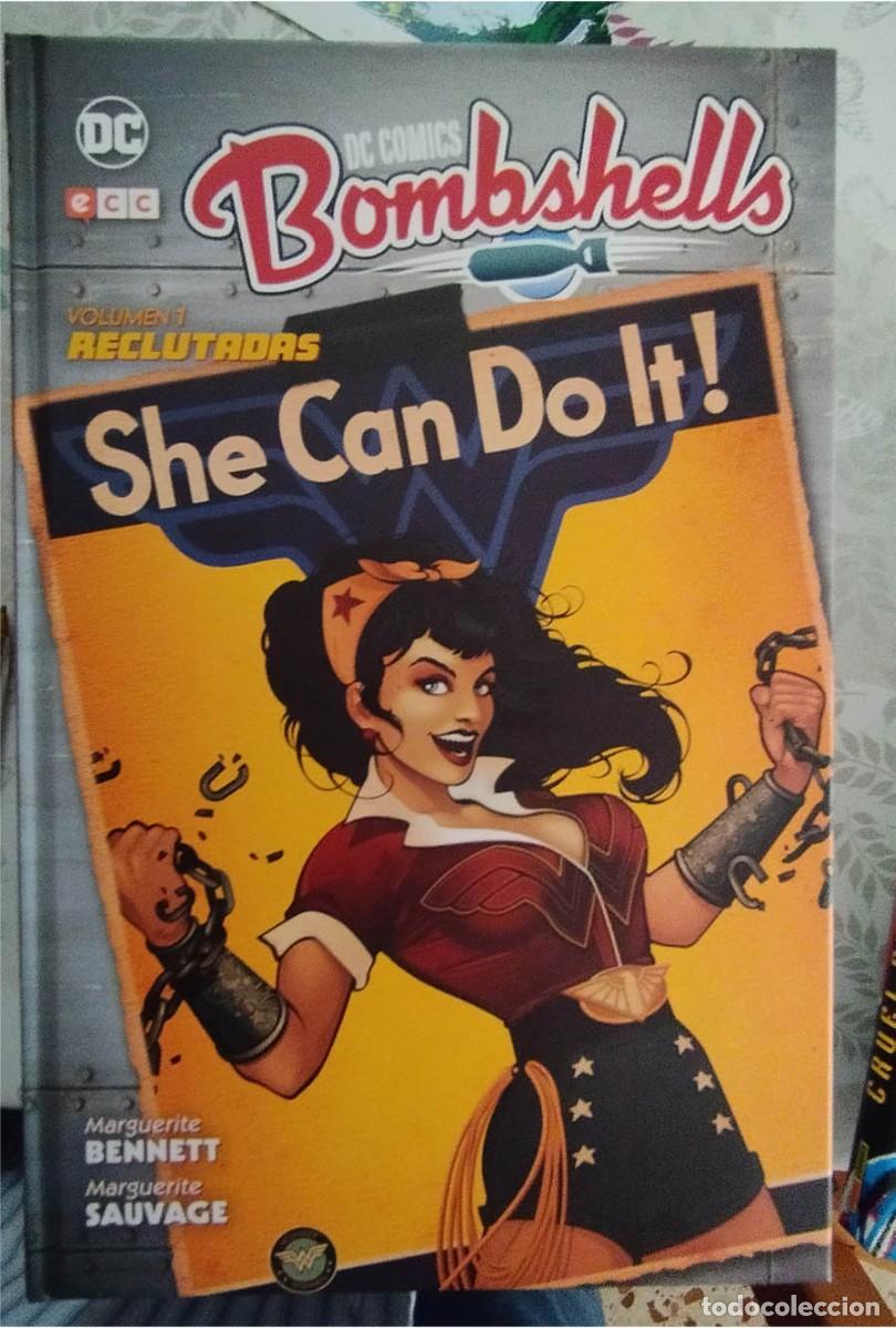 C&oacute;mics: BOMBSHELLS VOL. 1 RECLUTADAS DC &ndash; ECC PASTA DURA