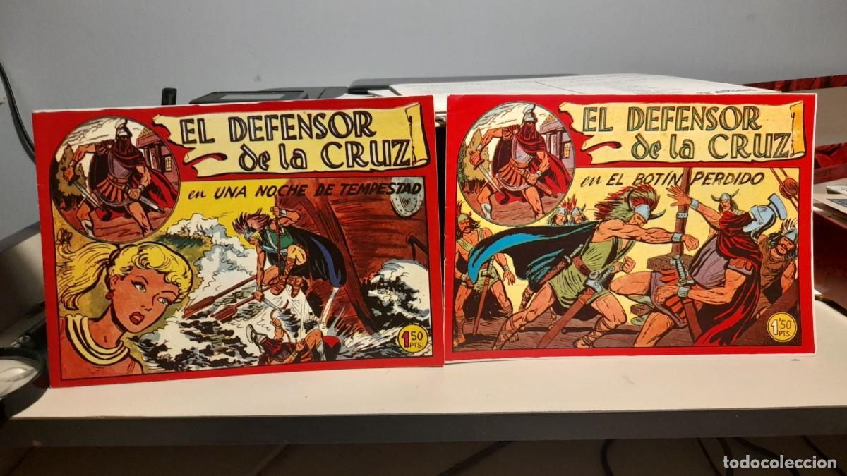 C&oacute;mics: 2 COMICS EL DEFENSOR DE LA CRUZ : UNA NOCHE DE TEMPESTAD + EL BOTIN PERDIDO - Foto 1