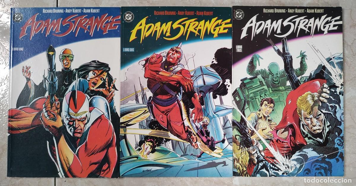 C&oacute;mics: ADAM STRANGE COMPLETA 3 TOMOS EDICIONES ZINCO - Foto 1