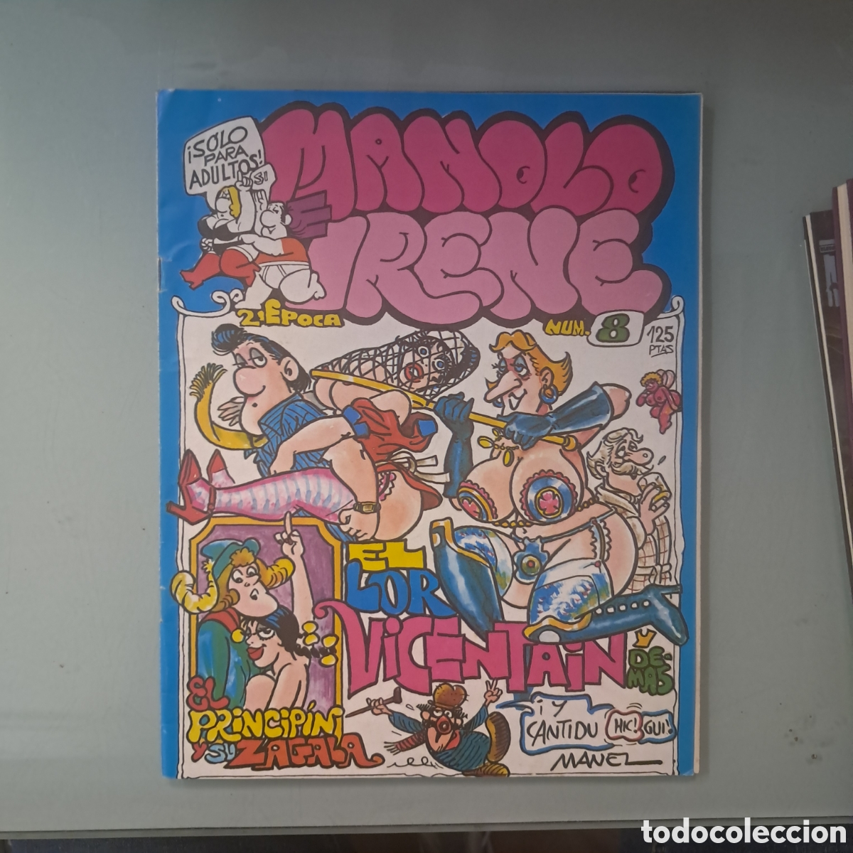 C&oacute;mics: Manolo y la Irene, 2 &eacute;poca, n&uacute;mero 8 - Foto 1