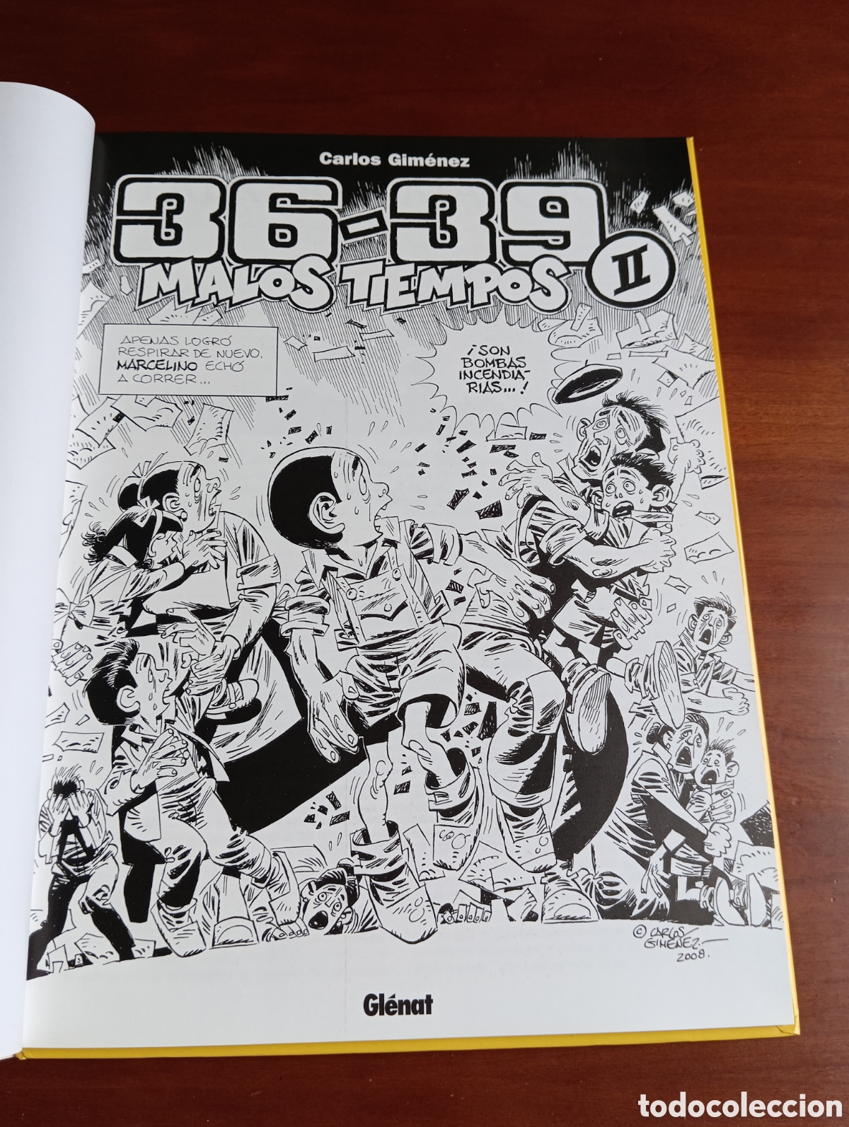 C&oacute;mics: 36-39 MALOS TIEMPOS II. CARLOS GIM&Eacute;NEZ. GLENAT - Foto 3