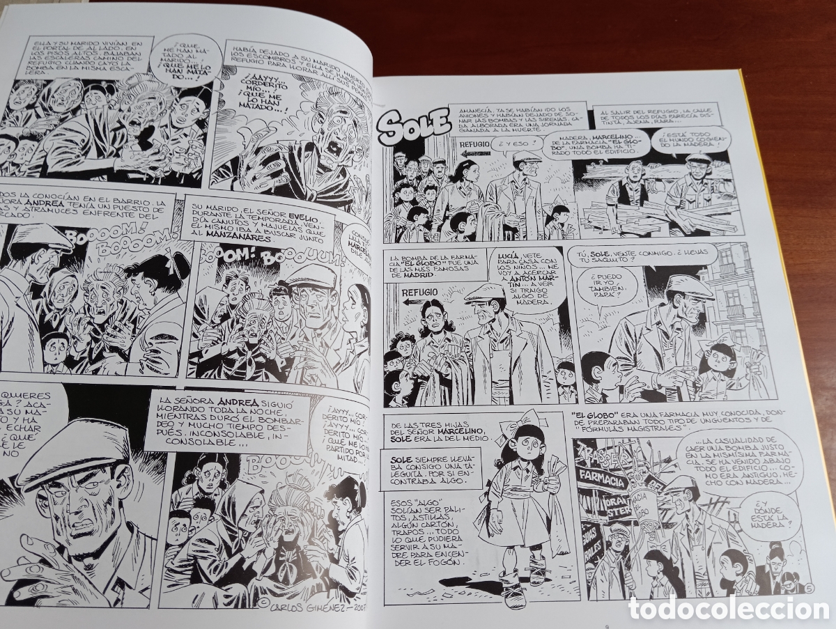 C&oacute;mics: 36-39 MALOS TIEMPOS II. CARLOS GIM&Eacute;NEZ. GLENAT - Foto 5