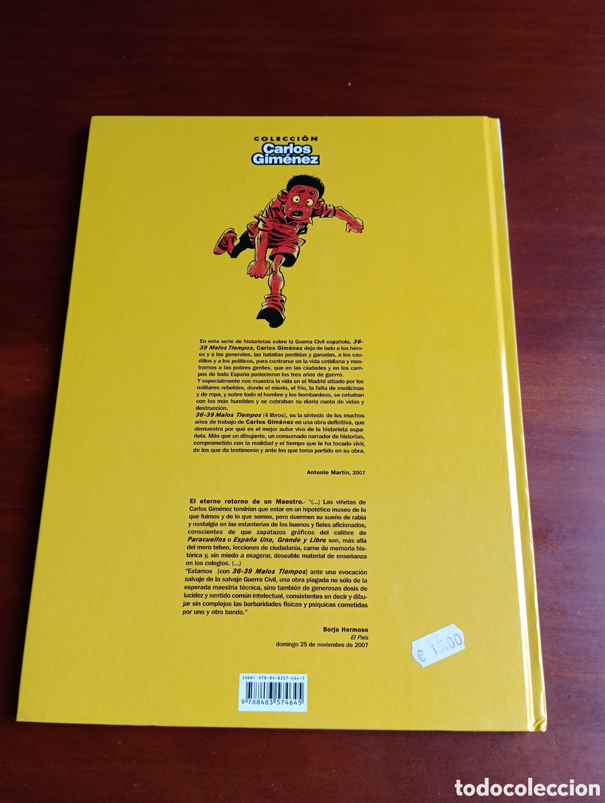 C&oacute;mics: 36-39 MALOS TIEMPOS II. CARLOS GIM&Eacute;NEZ. GLENAT - Foto 8