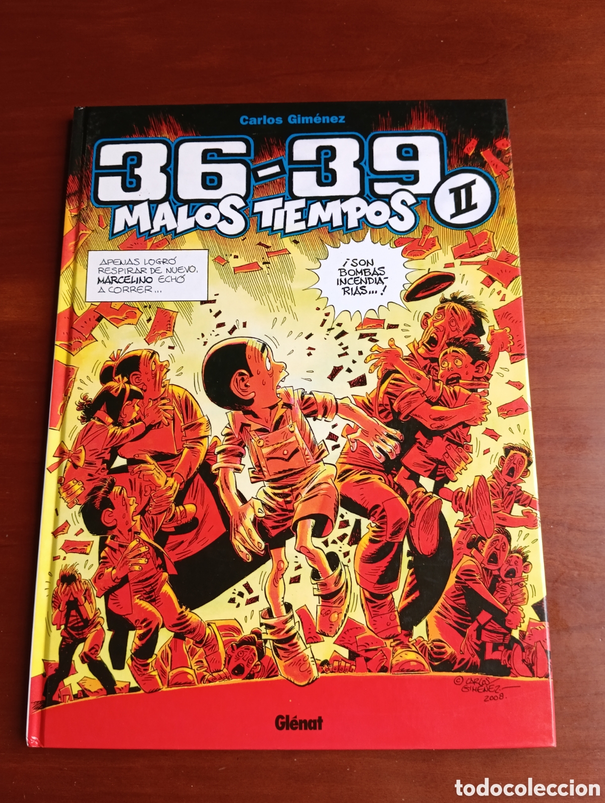 C&oacute;mics: 36-39 MALOS TIEMPOS II. CARLOS GIM&Eacute;NEZ. GLENAT - Foto 1