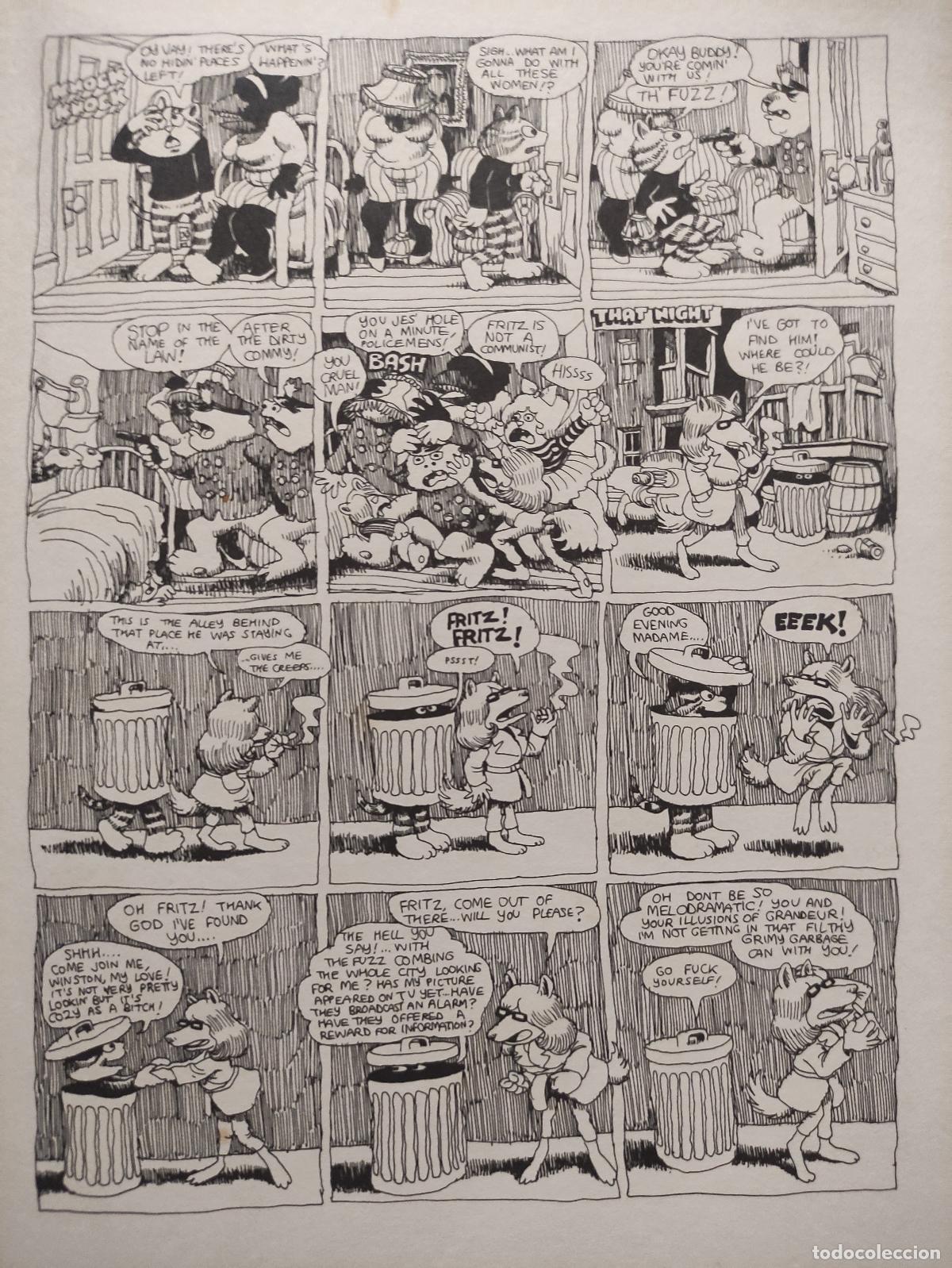 C&oacute;mics: THE COMPLETE FRITZ THE CAT - R.CRUMB - 1978 - Foto 3
