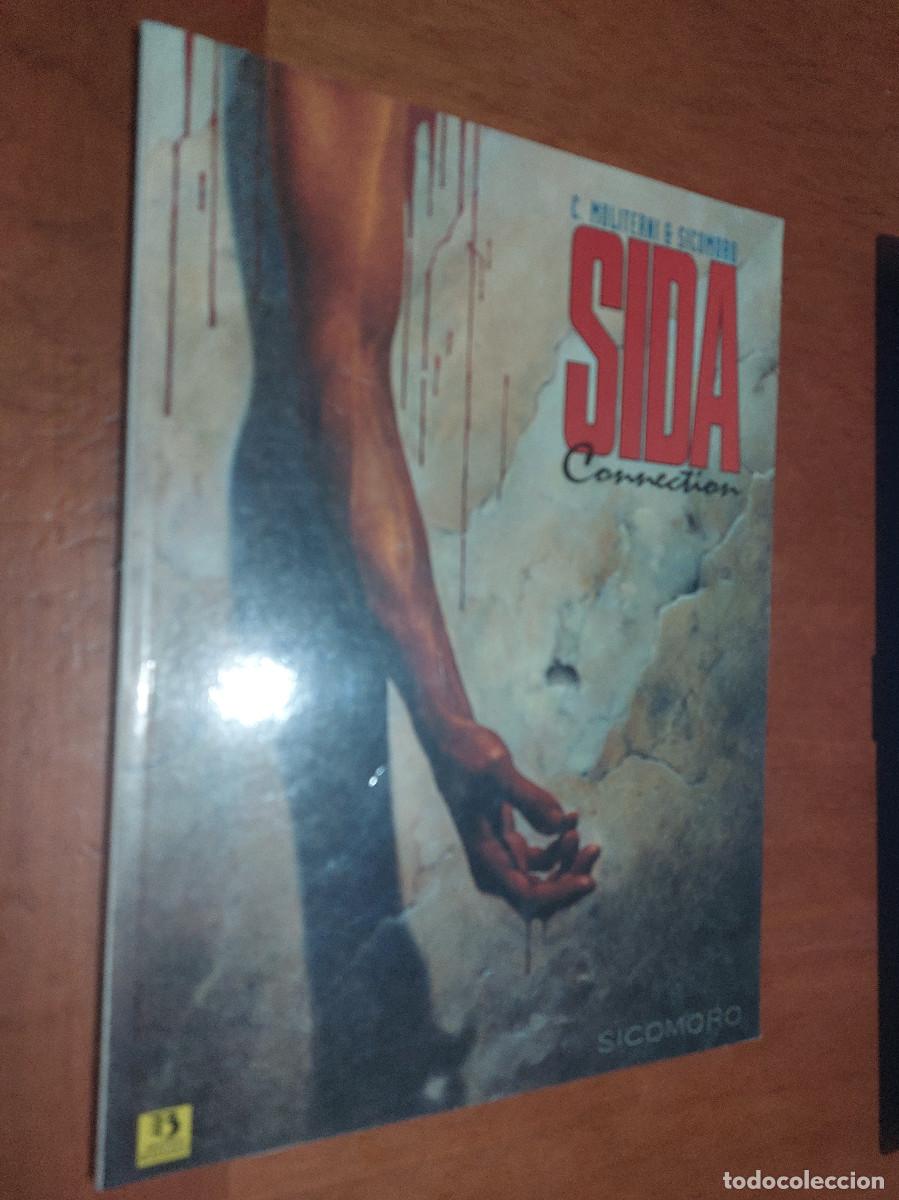 C&oacute;mics: SIDA CONNECTION. C. MOLITERNI G. SICOMORO. R&Uacute;STICA. BUEN ESTADO. E3 2 - Foto 1