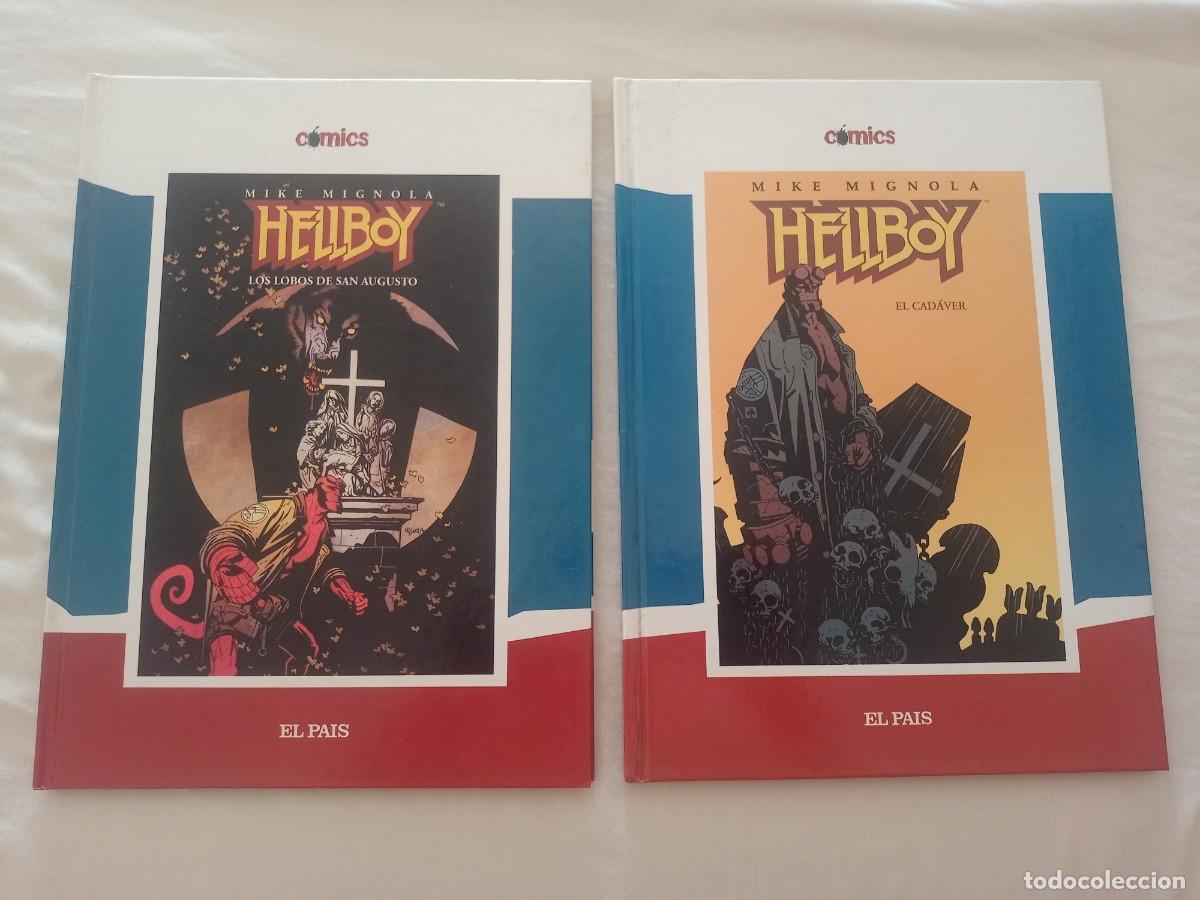 C&oacute;mics: COMICS EL PAIS HELLBOY LOS LOBOS DE SAN AUGUSTO Y EL CADAVER (NUMEROS 21 Y 33) - Foto 1