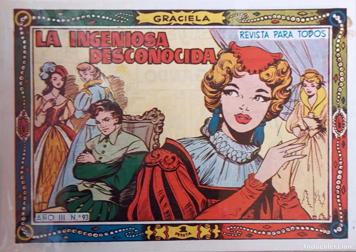 C&oacute;mics: LOTE DE 7 COMIC GRACIELA DEL A&Ntilde;O III (TORAY 1950 ) - Foto 1