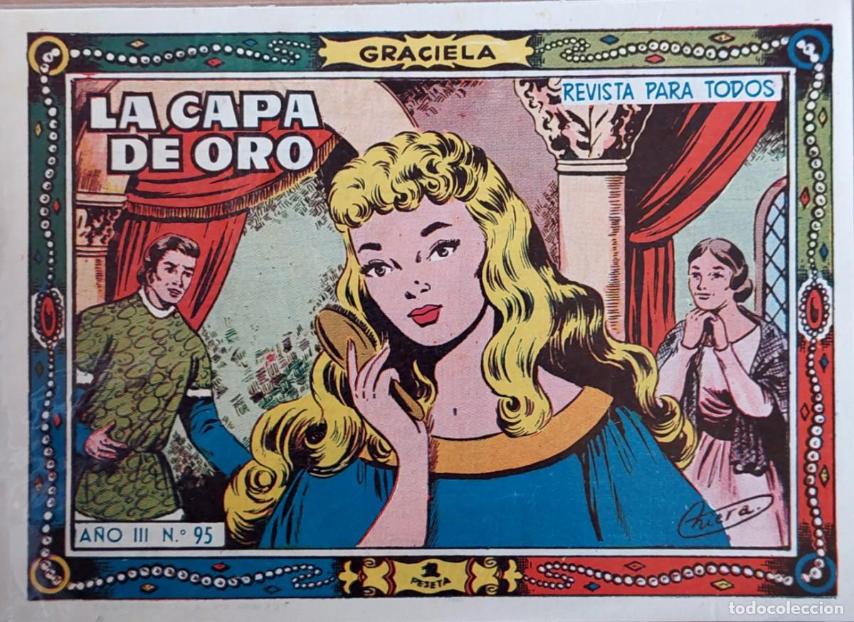 C&oacute;mics: LOTE DE 7 COMIC GRACIELA DEL A&Ntilde;O III (TORAY 1950 ) - Foto 3