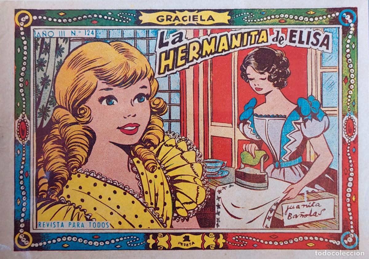 C&oacute;mics: LOTE DE 7 COMIC GRACIELA DEL A&Ntilde;O III (TORAY 1950 ) - Foto 7