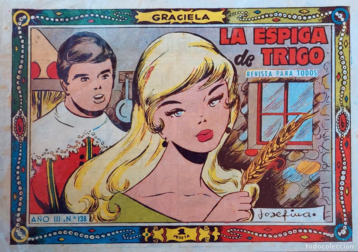 C&oacute;mics: LOTE DE 7 COMIC GRACIELA DEL A&Ntilde;O III (TORAY 1950 ) - Foto 9