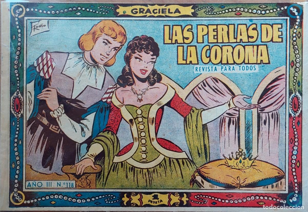 C&oacute;mics: LOTE DE 7 COMIC GRACIELA DEL A&Ntilde;O III (TORAY 1950 ) - Foto 13