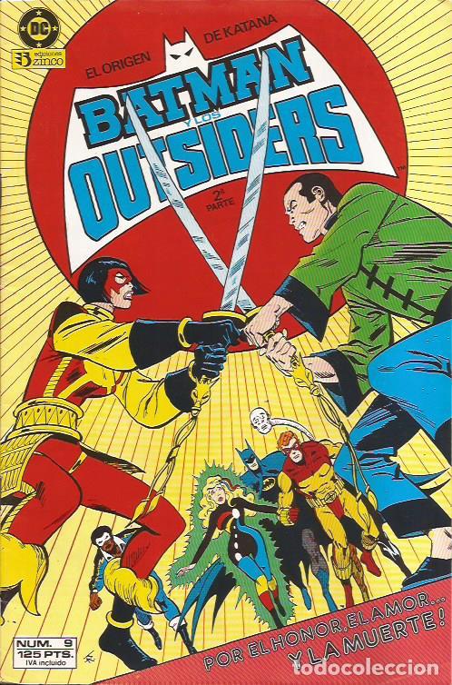 C&oacute;mics: C&Oacute;MIC BATMAN Y LOS OUTSIDERS N&ordm; 9 DC ZINCO - Foto 1