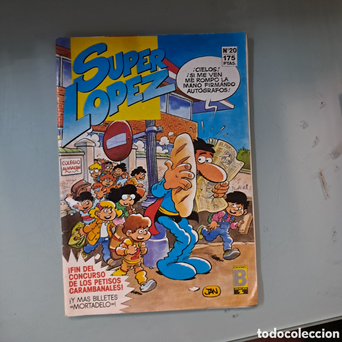 C&oacute;mics: S&uacute;per L&oacute;pez, numero 20, 175 pesetas - Foto 1