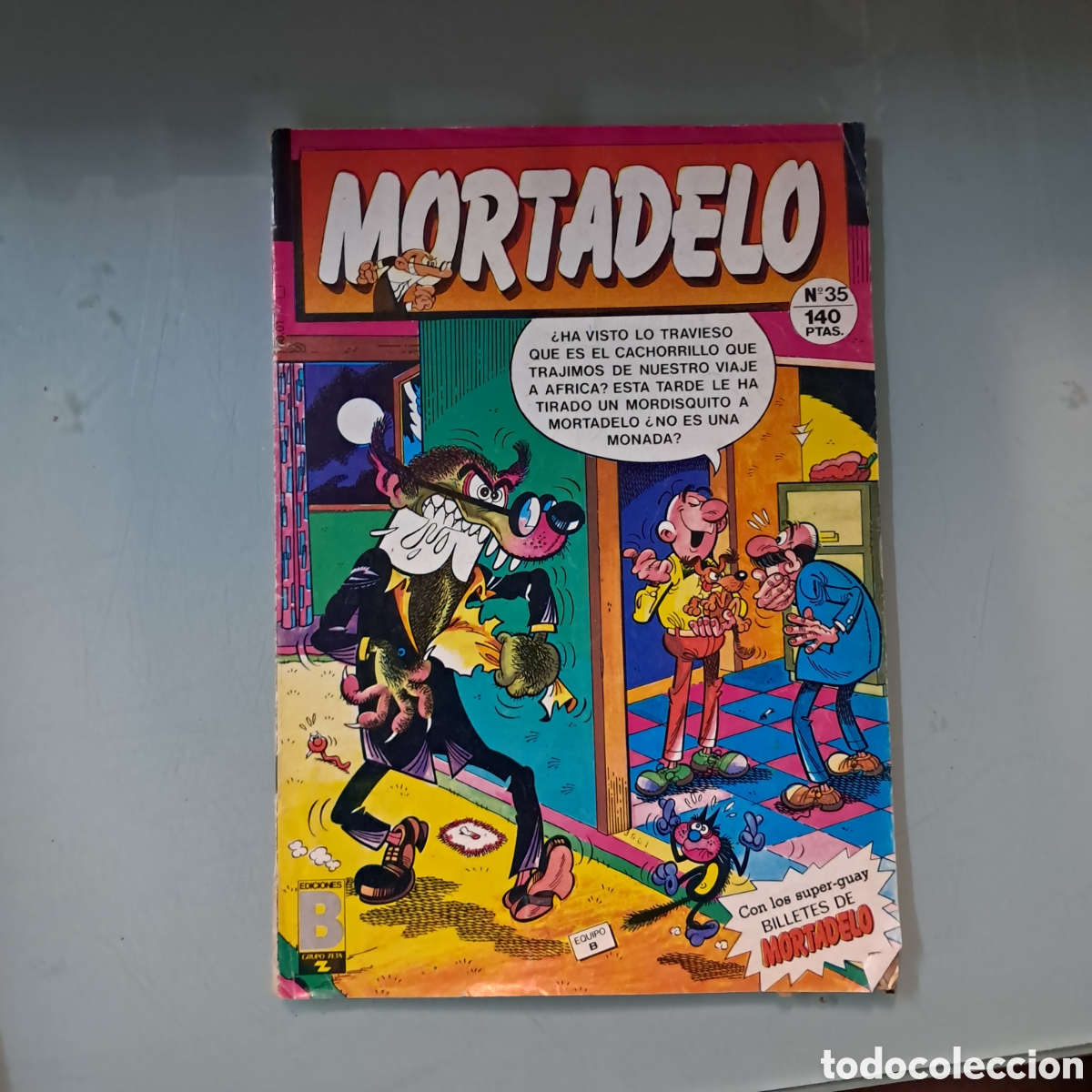 C&oacute;mics: Mortadelo numero 35, 140 pesetas - Foto 1