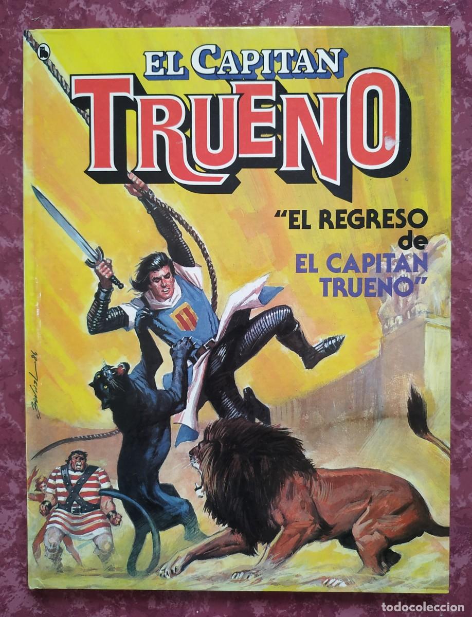 C&oacute;mics: COMIC EL REGRESO DEL CAPIT&Aacute;N TRUENO - EDITORIAL BRUGUERA - Foto 1