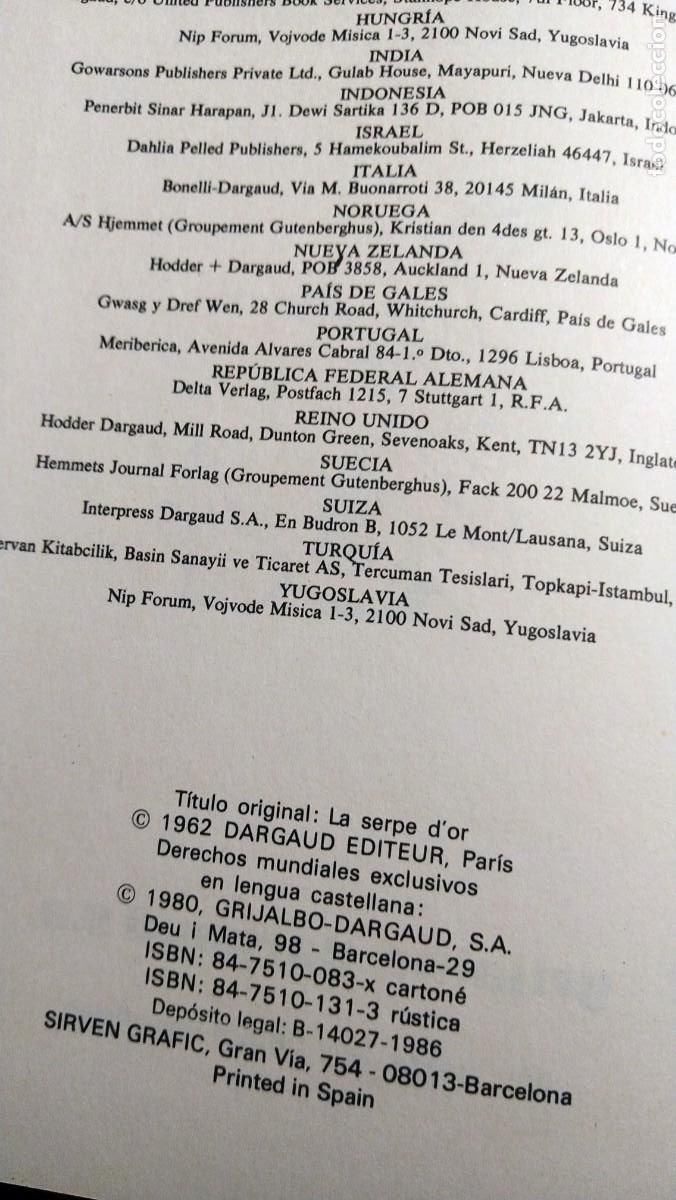 C&oacute;mics: LA HOZ DE ORO - ASTERIX - PRIMERA EDICI&Oacute;N - Foto 4