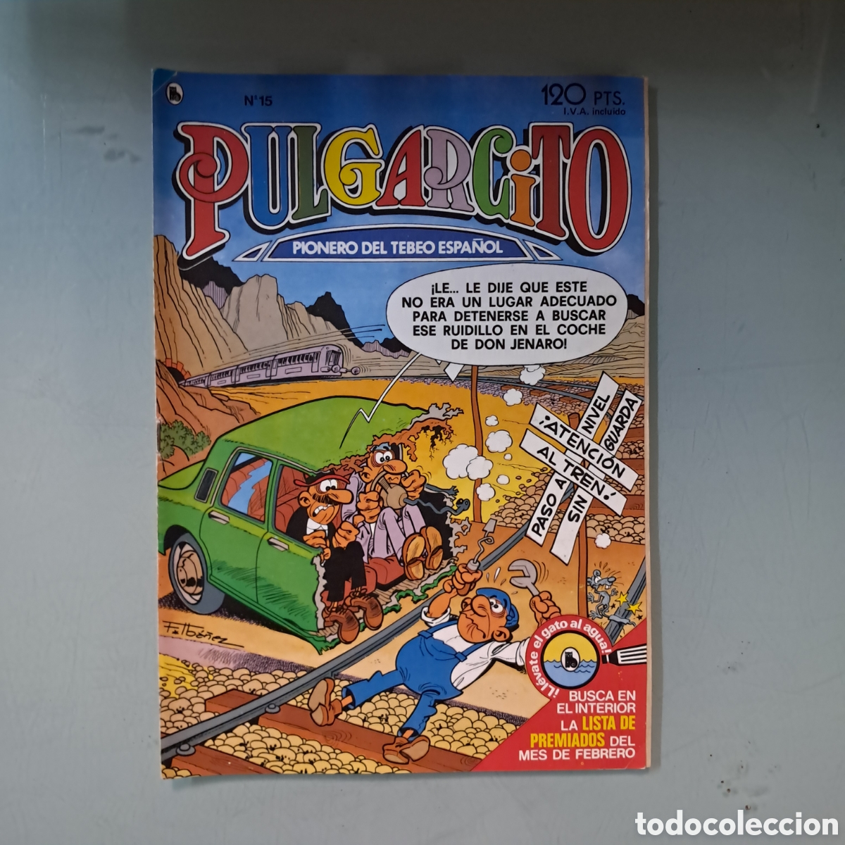 C&oacute;mics: Pulgarcito, 120 pesetas, numero 15 - Foto 1