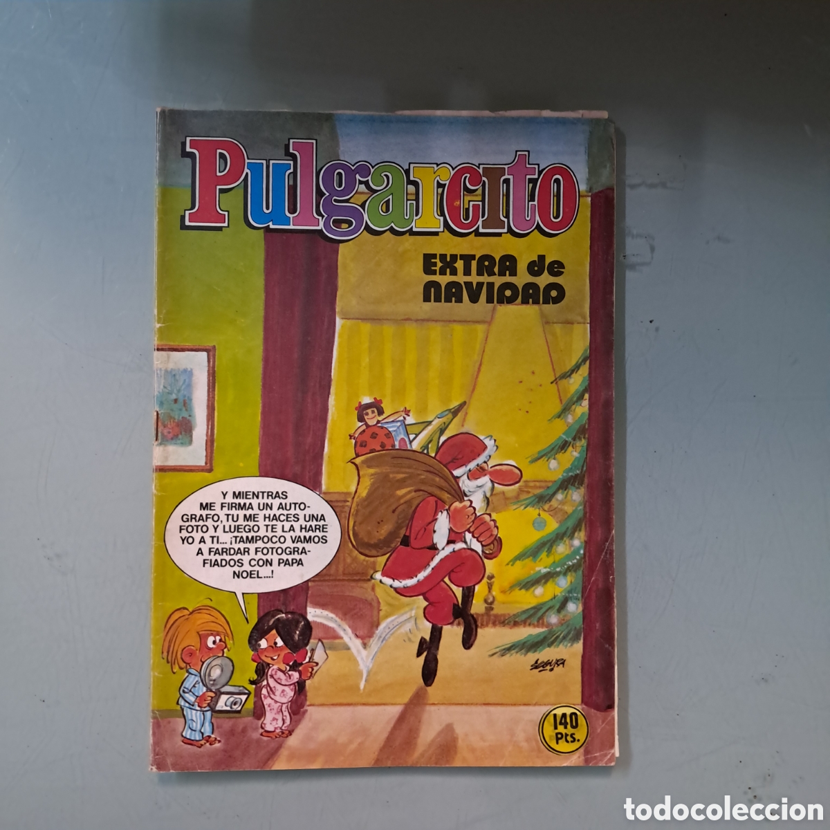 C&oacute;mics: Pulgarcito, extra Navidad, 140 pesetas, - Foto 1