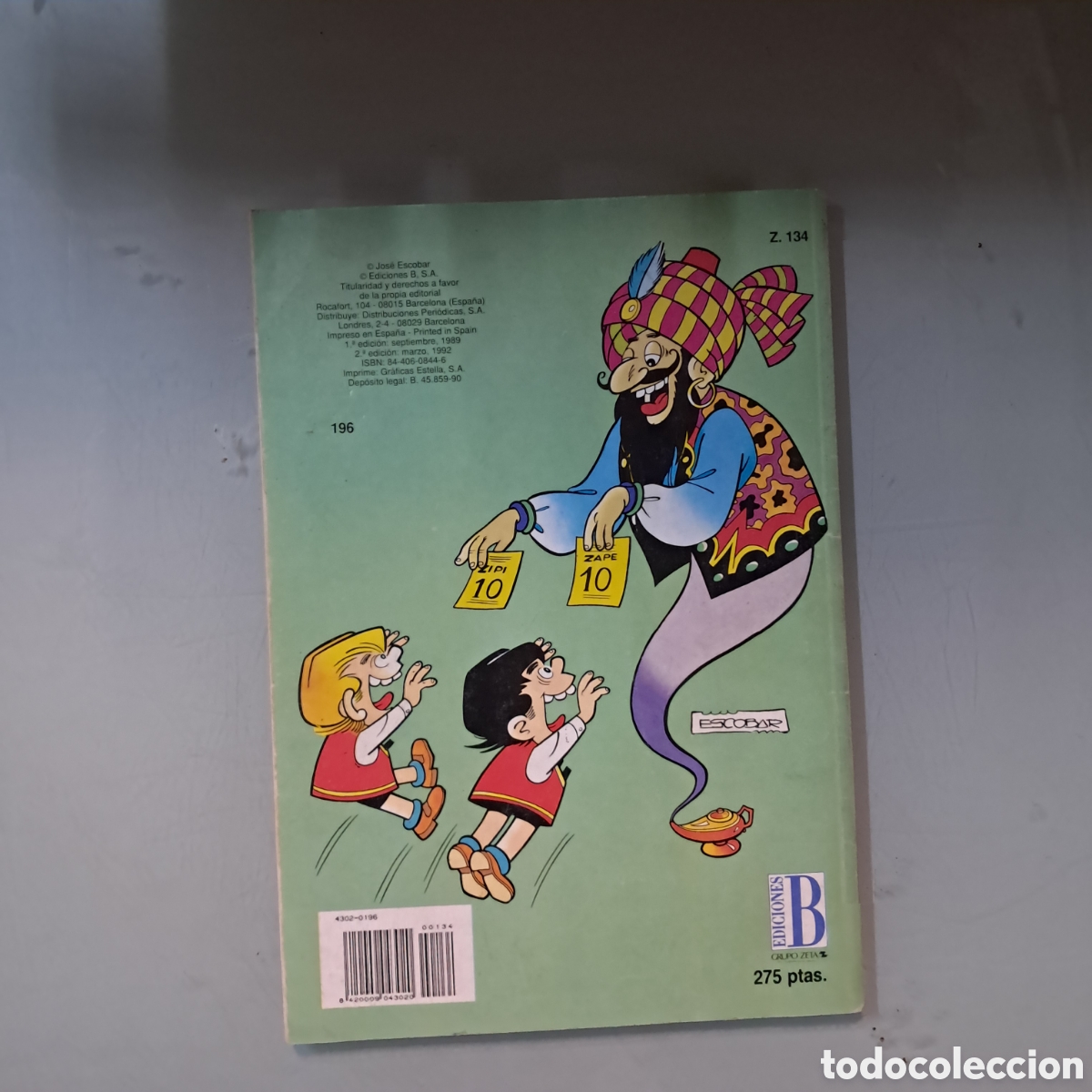 C&oacute;mics: Colecci&oacute;n Ole, Zipi Zape Z 134 - Foto 2