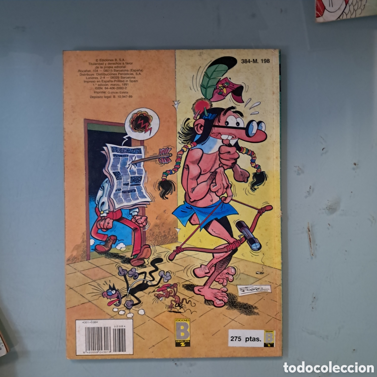 C&oacute;mics: Colecci&oacute;n Ole, Mortadelo 384 - M.198 - Foto 2