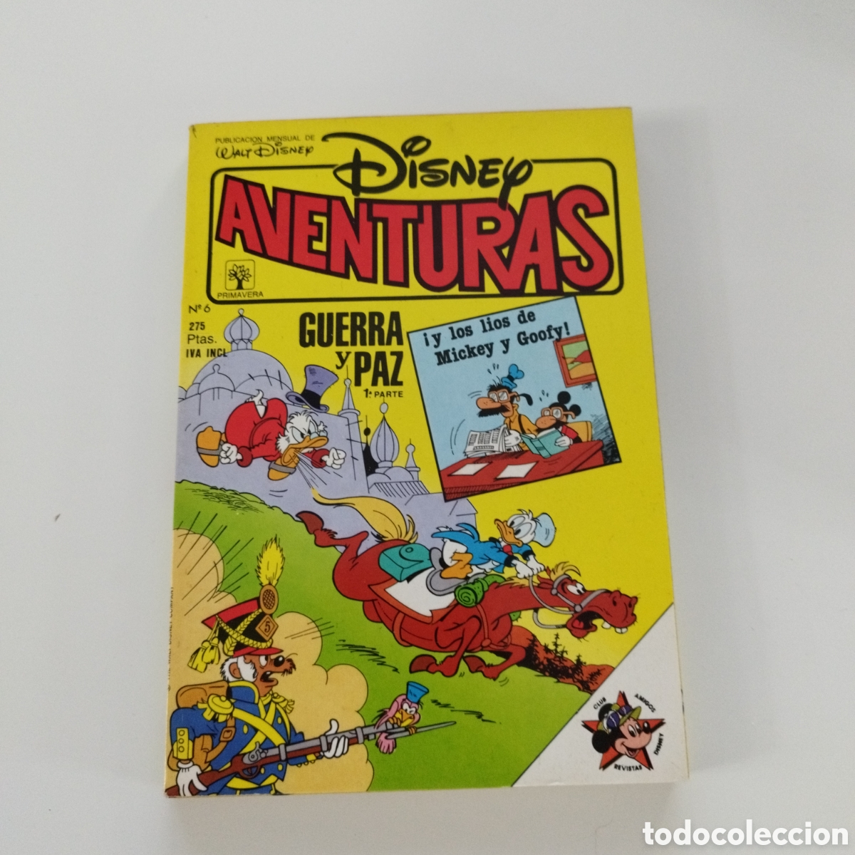 Comics: DISNEY AVENTURAS / # 6 / ED. PRIMAVERA
