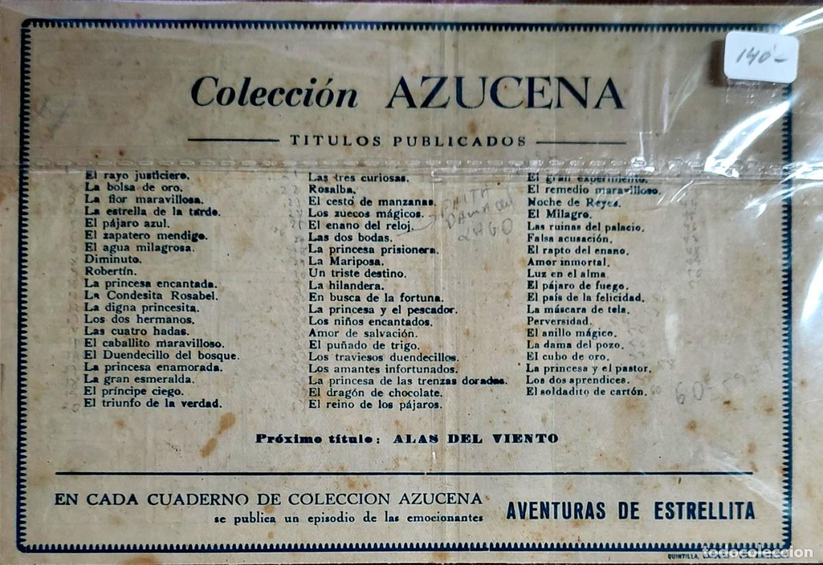 C&oacute;mics: COLECCI&Oacute;N AZUCENA (LA PRINCESA PARLANCHINA de 1 PTA ) RARO ERROR - Foto 2