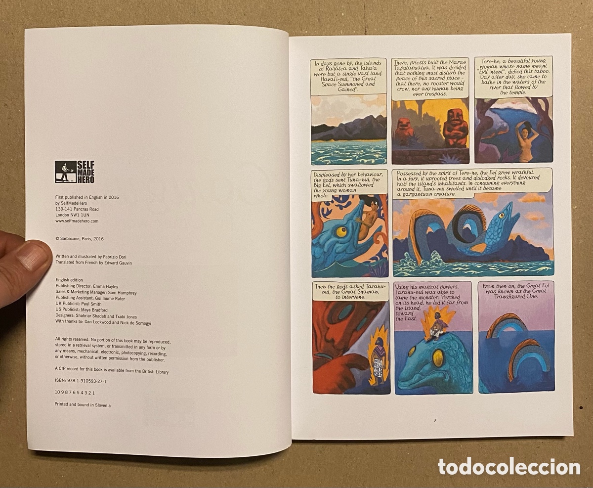 C&oacute;mics: GAUGUIN, THE OTHER WORLD. FABRIZIO DORI. SELF MADE HEROE 2016. - Foto 3
