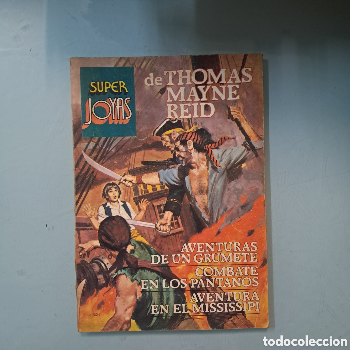 C&oacute;mics: S&uacute;per Joyas Bruguera de Thomas Mayne Reid 50