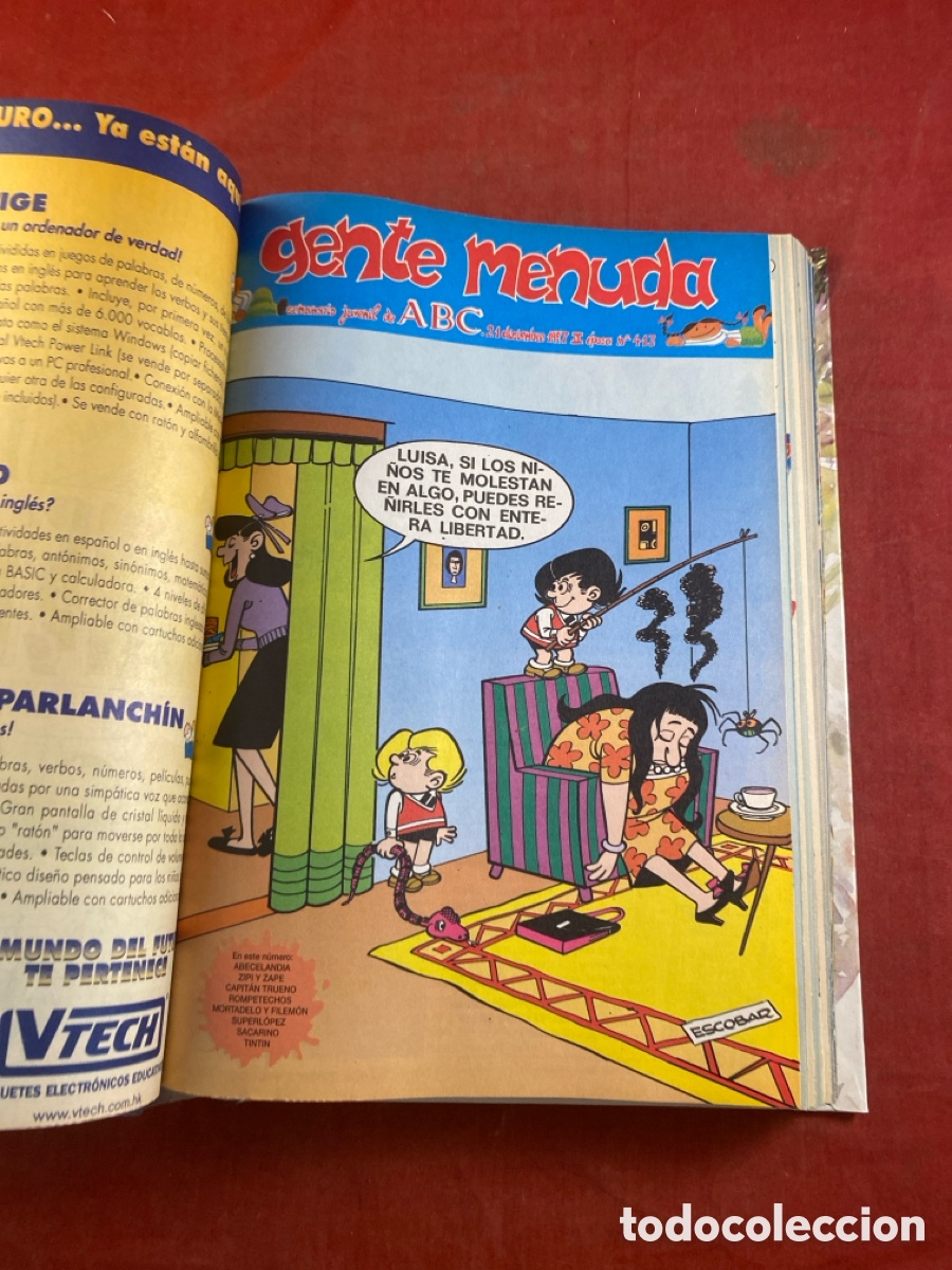 C&oacute;mics: SEMANARIO JUVENIL DE ABC 1997-98 GENTE MENUDA - Foto 3