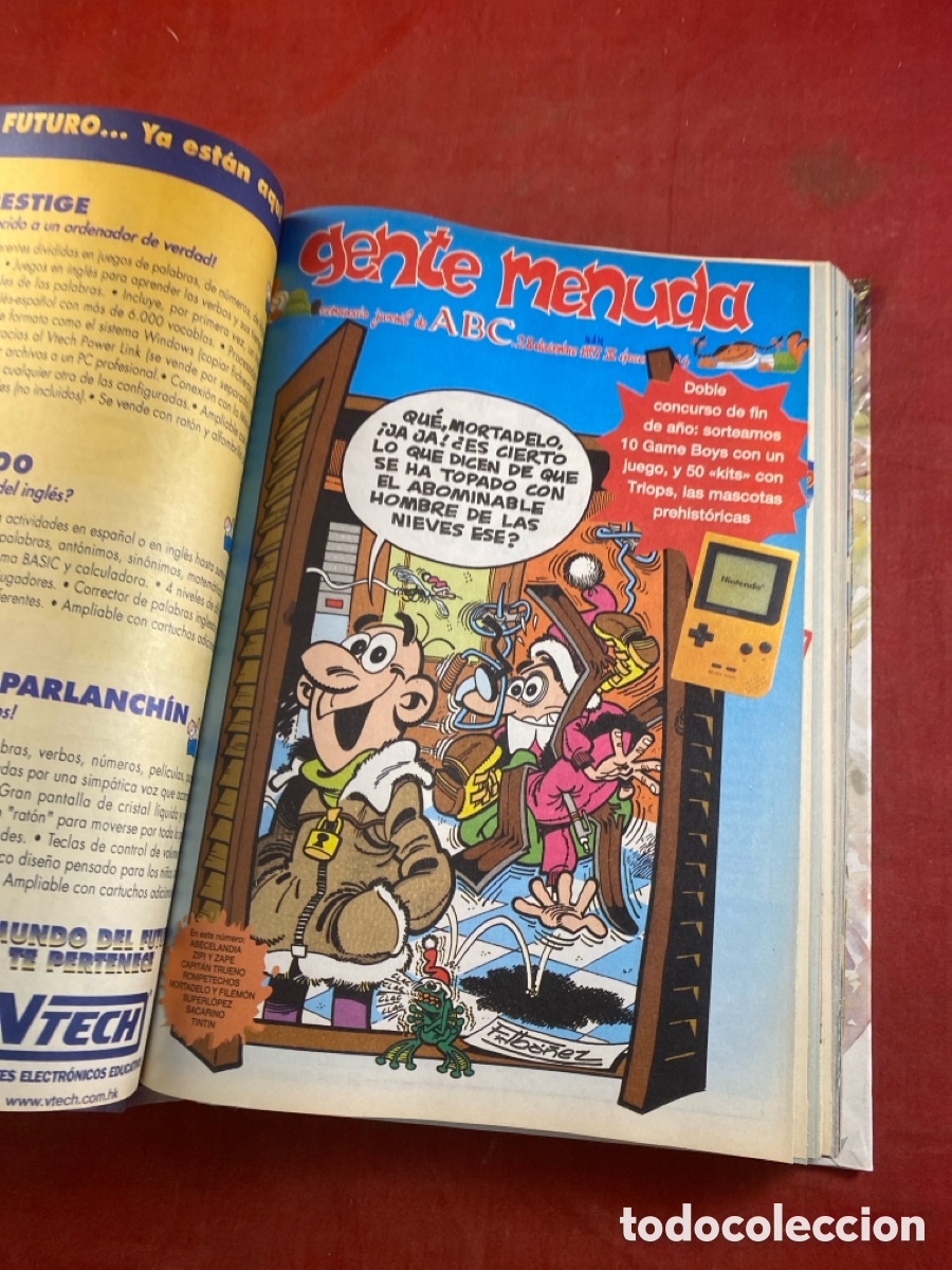 C&oacute;mics: SEMANARIO JUVENIL DE ABC 1997-98 GENTE MENUDA - Foto 4