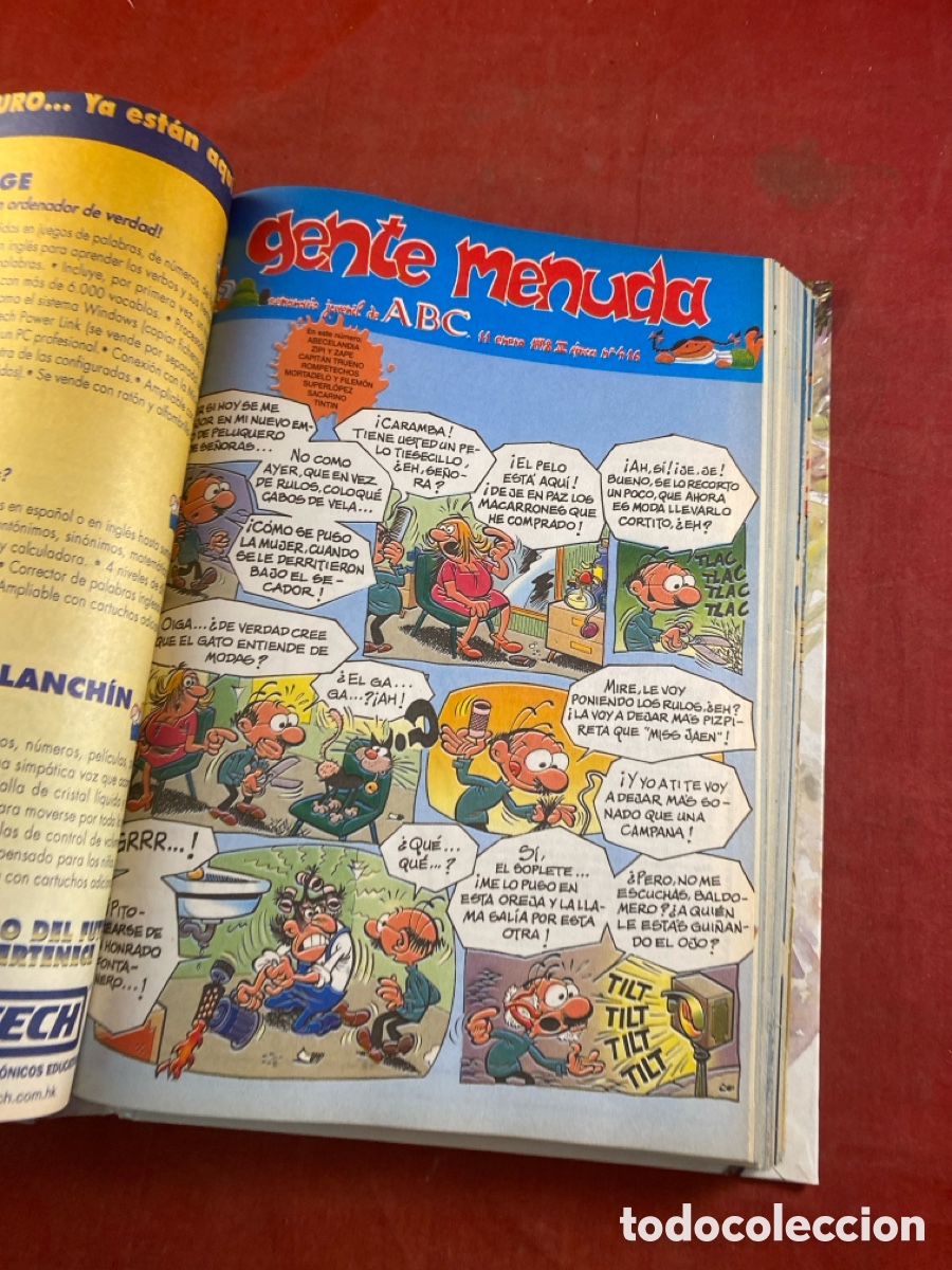 C&oacute;mics: SEMANARIO JUVENIL DE ABC 1997-98 GENTE MENUDA - Foto 6