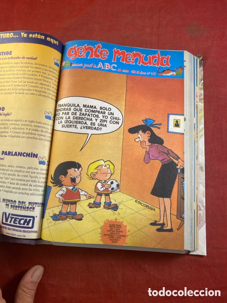 C&oacute;mics: SEMANARIO JUVENIL DE ABC 1997-98 GENTE MENUDA - Foto 7