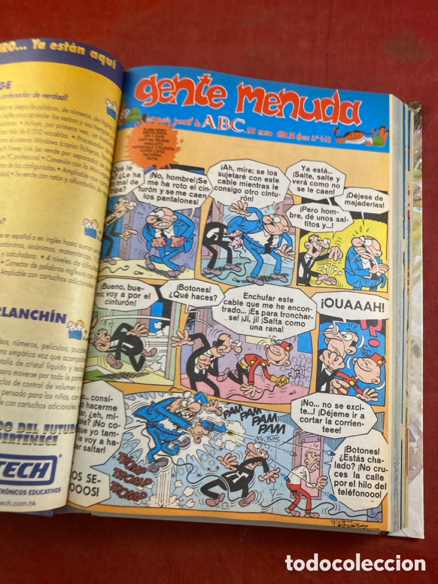 C&oacute;mics: SEMANARIO JUVENIL DE ABC 1997-98 GENTE MENUDA - Foto 8